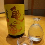 Umaimon - 亀の海 純米吟醸 (一合) ¥858