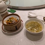 筑紫樓 - 小付、スープ