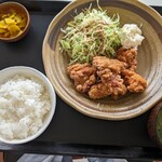 森のレストラン - 唐揚げ定食