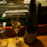 宝寿司分店 - ドンペリで乾杯