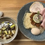 銀座らぁ麺 しら石 - ■特製昆布水つけ麺¥1,300