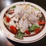ブラン - 蒸し鶏サラダ　700円