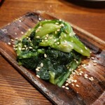 Hiroshimateppanyaki baryukyoudai komechan - 広島菜漬け