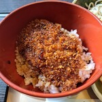千成そば - 料理写真:ミニソースかつ丼