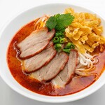 ◆Original Tom Yum Ramen with Red Char Siew (Moo Daeng)