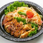 Gaiyang & Somtam ~Grilled Chicken and Green Papaya Salad~