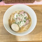 Chuukasoba Hazama - 鶏白湯そば　味玉