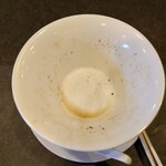 Haraya Tori Paitan Ra-Men - 当然全てのスープを飲み干して完食した