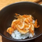 日本料理FUJI - 選べるもしくは全品飯 桜えびごはん