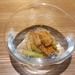 日本料理FUJI - 煎りたてごま和え タイラガイふき