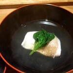 日本料理FUJI - 花鯛とつるな 吸い物