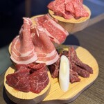 和牛放題の殿堂 宇田川町 肉屋横丁 - 和牛まみれコース