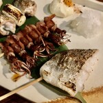 酔い処 園 - おまかせ魚串盛(4本)