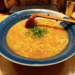 手延べうどん 水山 - たまごあんかけうどん