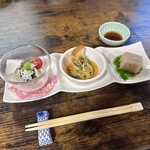 お食事処 だんらん日和 - 本日のランチ(\1,980) 前菜