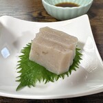お食事処 だんらん日和 - 本日のランチ(\1,980) 前菜：練り込み出汁の生芋こんにゃく