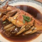 ふく楽 - 煮魚(かさご) 2500円