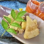 お食事処 だんらん日和 - 本日のランチ(\1,980) 副菜：地物竹の子