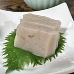 お食事処 だんらん日和 - 本日のランチ(\1,980) 前菜：練り込み出汁の生芋こんにゃく