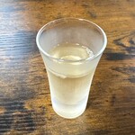 お食事処 だんらん日和 - 本日のランチ(\1,980) 食前酒代わりの梅ドリンク