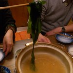 産直屋 たか - わかめのしゃぶしゃぶ