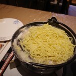 Nangokutei - 締めではなく、最初に麺を投入