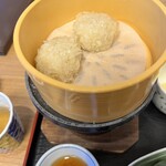 はつしろ - 針生姜を乗せて 熱々でいただきます♪