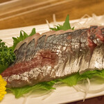 酒蔵盛盛 - 鯵刺身