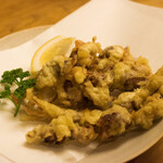 酒蔵盛盛 - ほたるいか天ぷら