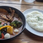 kari-andokafesama - 野菜に納豆プラス