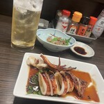 花門 - イカの姿焼き