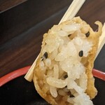 人力うどん - 黒ごま入り