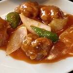 中国料理 仲村渠 - 酢鶏（本日のランチ）