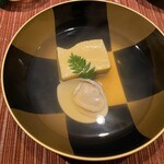 ふじや - 那須御養卵の卵豆腐とハマグリのお吸い物