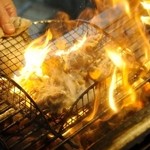 Za Torijirou - 炭火で一気に焼き上げた『阿波尾鶏バラ焼き』