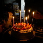 宝寿司分店 - 嫁のバースデーケーキ