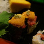 宝寿司分店 - ウニとネギトロの軍艦・・・誕生日の嫁へ特別に(´∀｀)