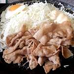 Asahikawa Ramen Tenzan - しょうが焼き定食
