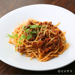 COCKTAIL WORKS - 贅沢な牛の旨みをたっぷりと満喫『信州牛100％　ボロネーゼ』