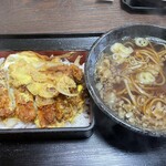 智鮨 - ランチかつ丼セット(温)1,000円