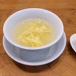 Chinese Dining 樓蘭 - 卵と干し海老のスープ♪
