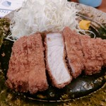 とんかつひなた - 漢方三元豚 上ロースカツ定食