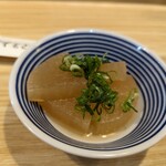 諒麿 - 突き出し（大根煮）