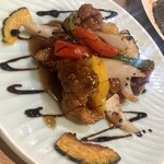 Chuuka Dining Gurupetto - 豚肩ロースの酢豚