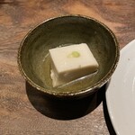 Renkon - お通しーごま豆腐