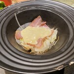 ふじや - ベーコンチーズと野菜