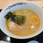 Chabuya tonkotsuraxamen CHABUTON - ちゃぶとんらぁ麵 940円