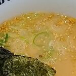 Chabuya tonkotsuraxamen CHABUTON - スープの様子2
