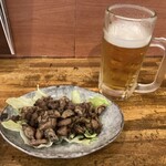 Tetsunabe Gyouza Nakayoshi - 宮崎炭火焼鳥+ビール