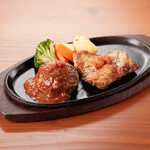 チキン200g＆ハンバーグ150g